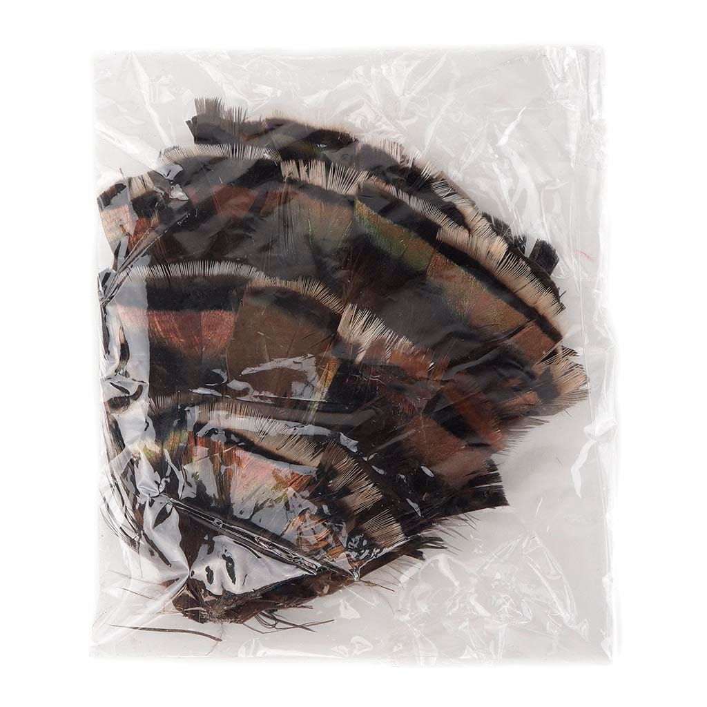 Bronze Turkey Flats Feather Pad - Natural