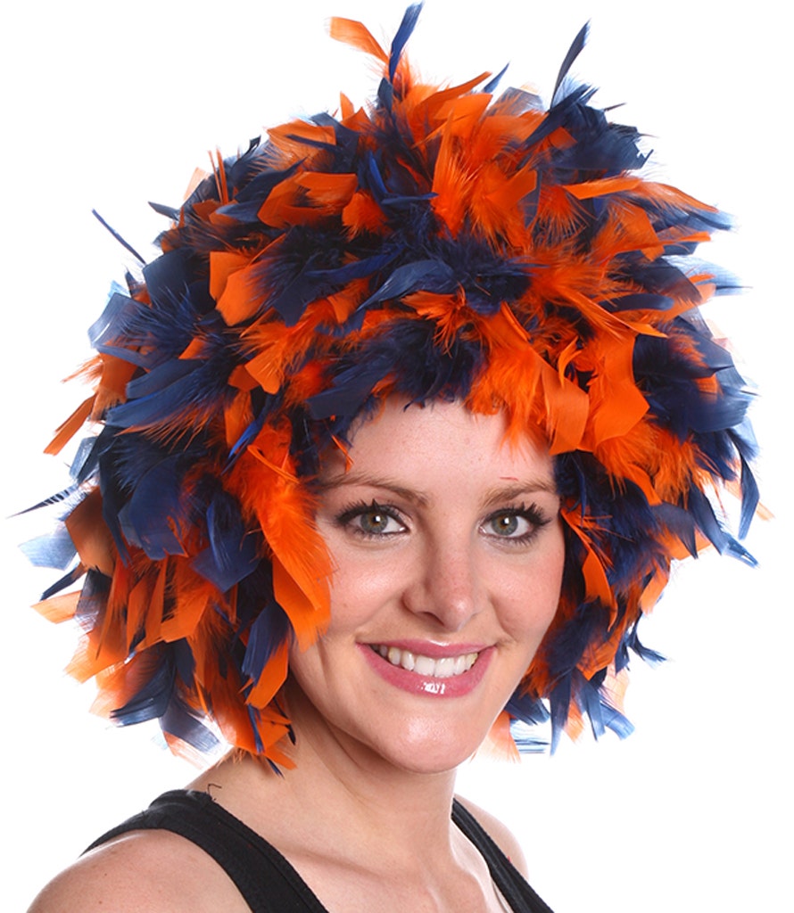 Buy orange best sale wig