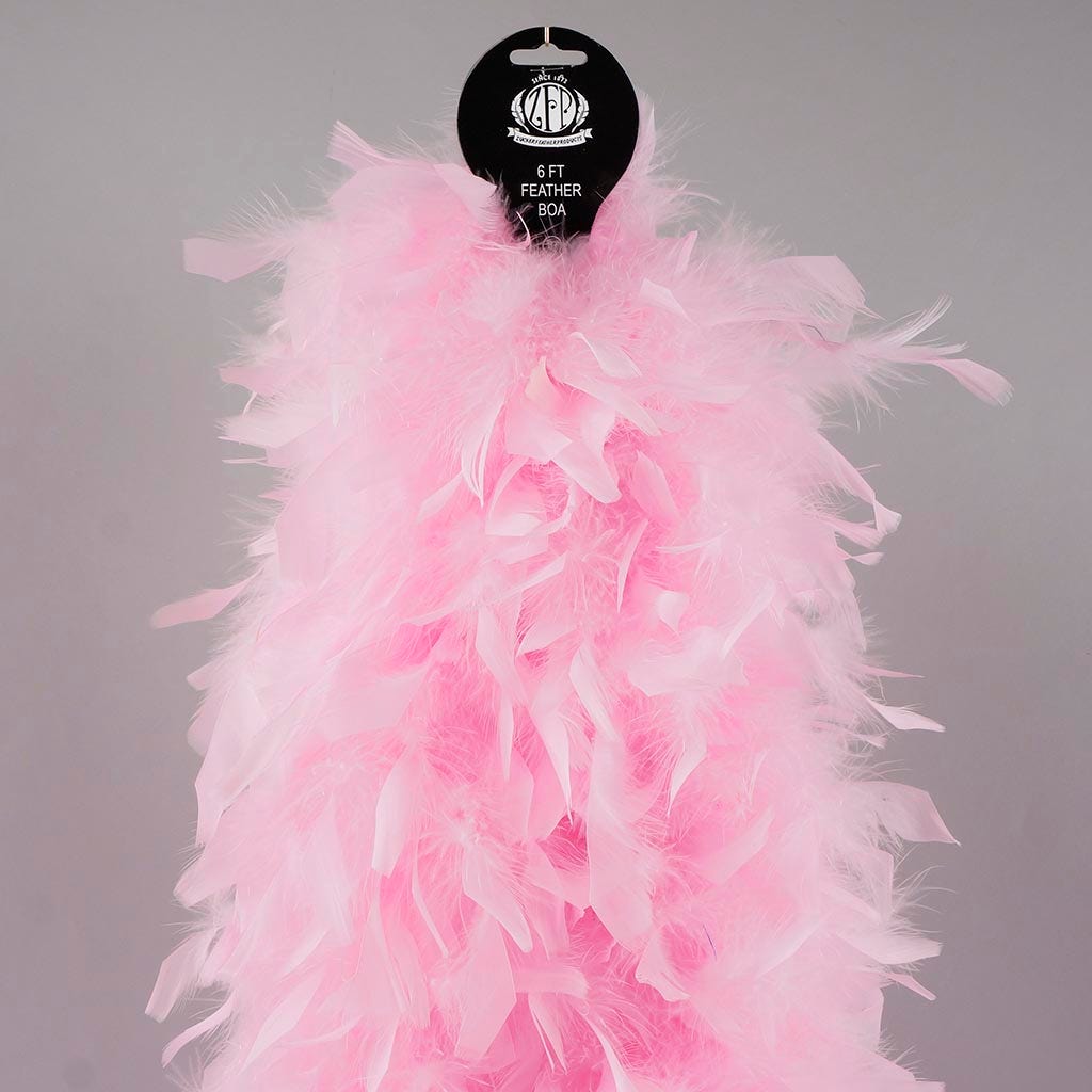 Chandelle Feather Boa - Heavyweight  - Candy Pink