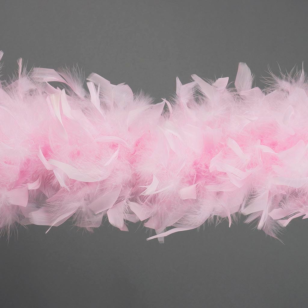 Chandelle Feather Boa - Heavyweight  - Candy Pink