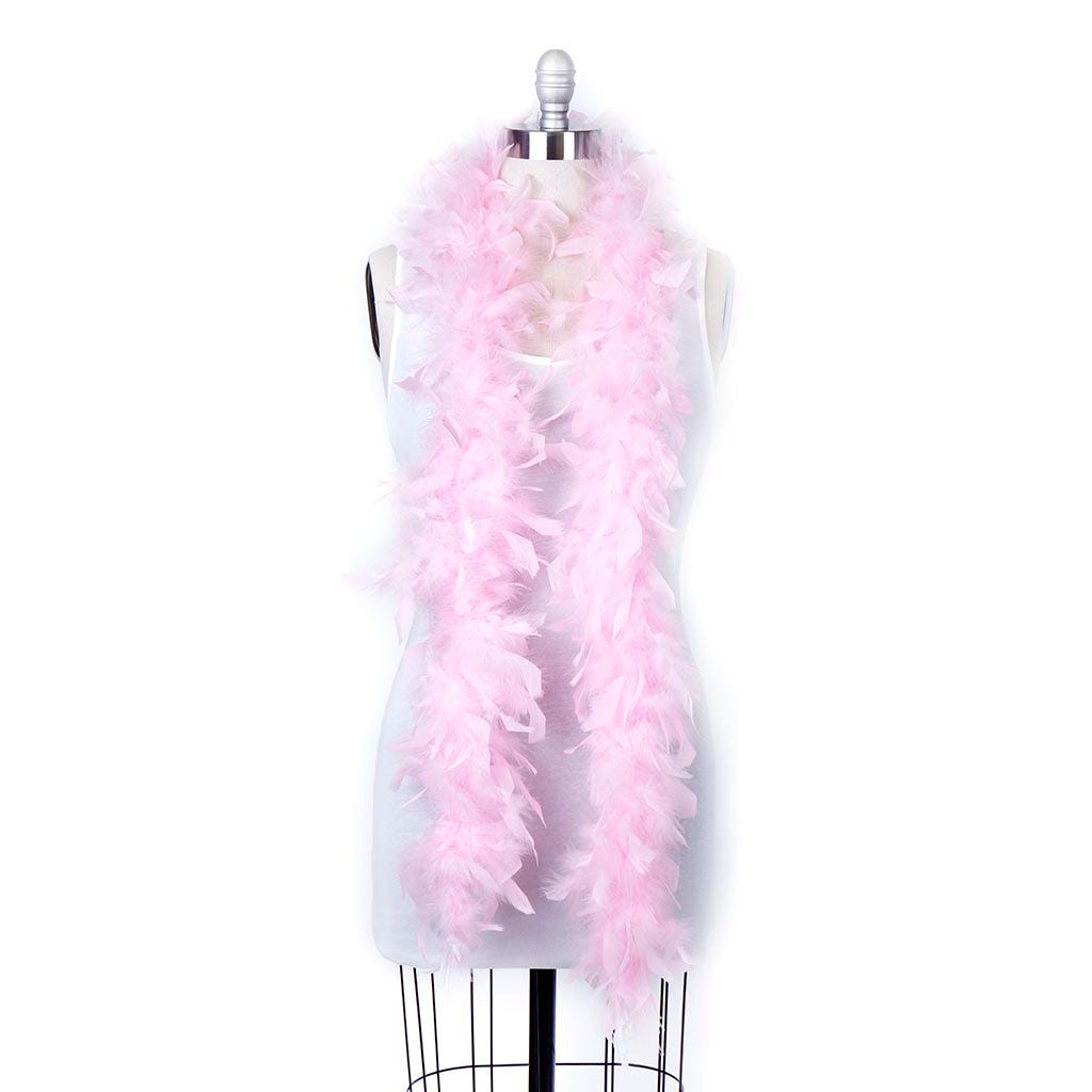 Chandelle Feather Boa - Lightweight - Candy Pink