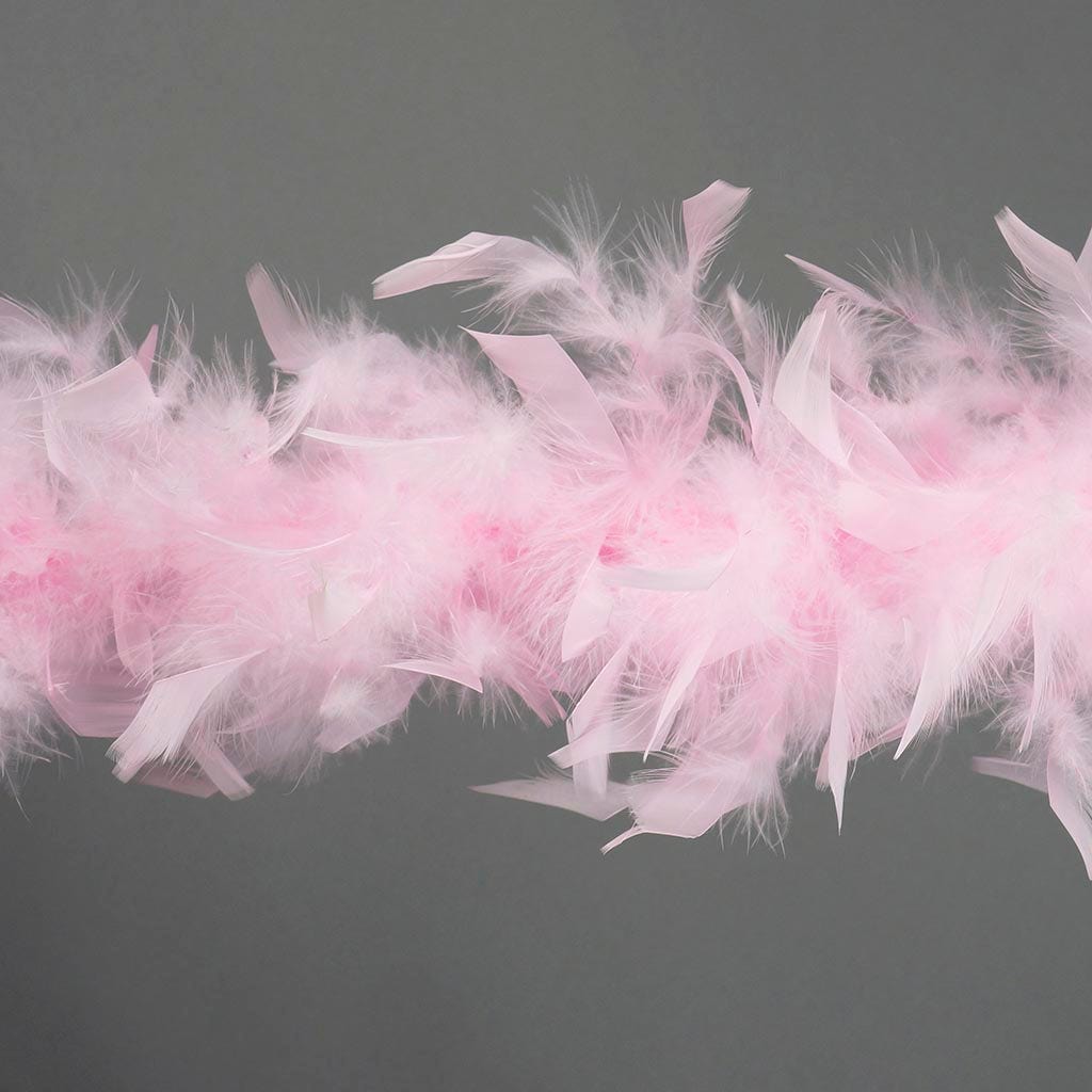 Chandelle Feather Boa - Lightweight - Candy Pink