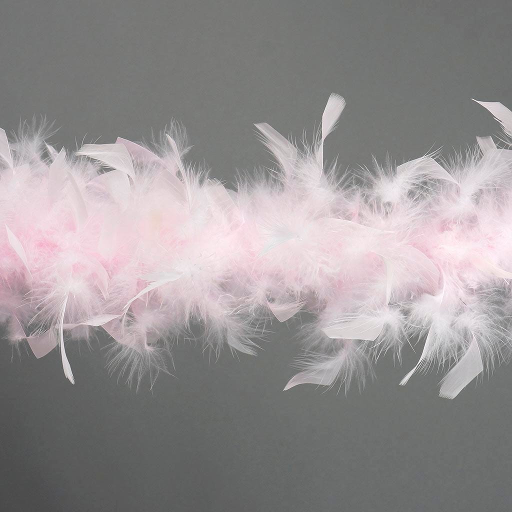 Chandelle Feather Boa - Lightweight - Light Pink