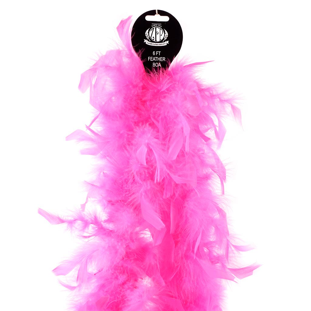 Chandelle Feather Boa - Lightweight - Pink Orient