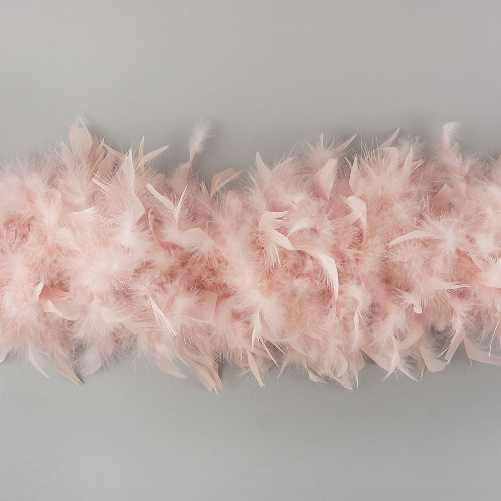 Chandelle Feather Boa - Heavyweight  - Champagne