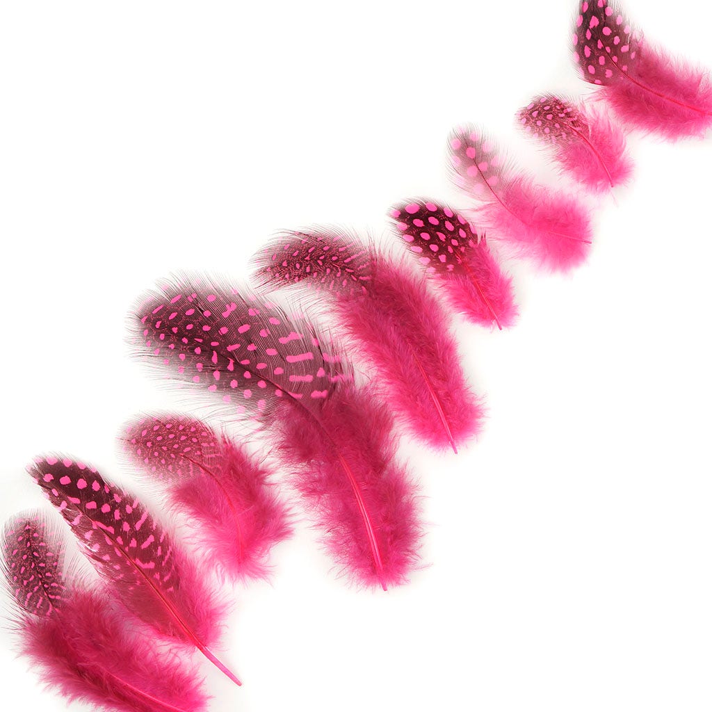 Loose Guinea Plumage Natural - Pink Orient