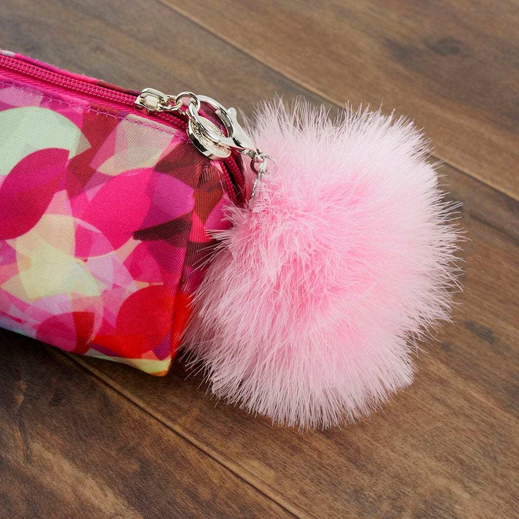 Marabou Feather Pom Pom Key Chain CP