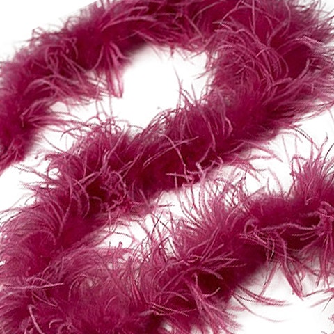 Ostrich Feather Boa - Value Two-Ply - Raspberry Sorbet