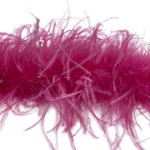 Ostrich Feather Boa - Value Two-Ply - Raspberry Sorbet