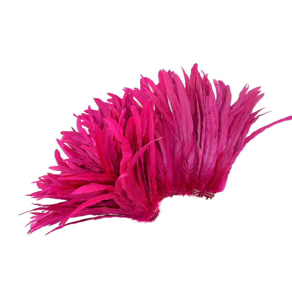 Rooster Coque Tails-Bleach-Dyed Shocking Pink