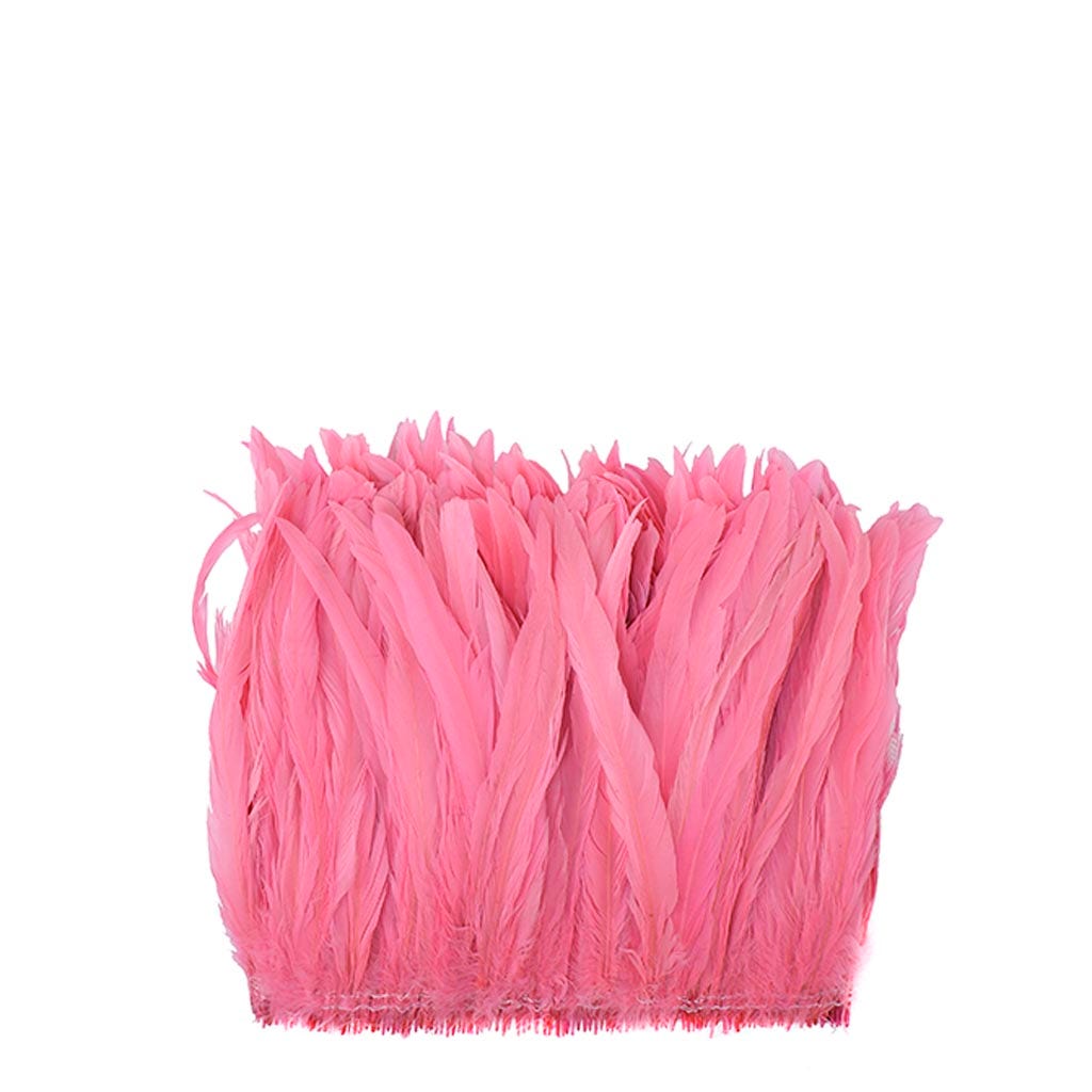 Rooster Coque Tails White-Dyed - Pink Orient