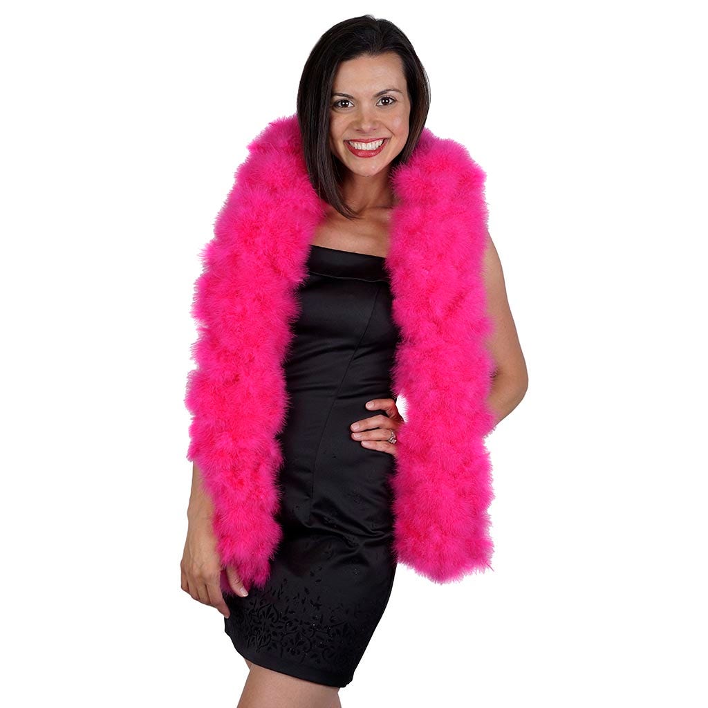 Marilyn Feather Boa - Shocking Pink