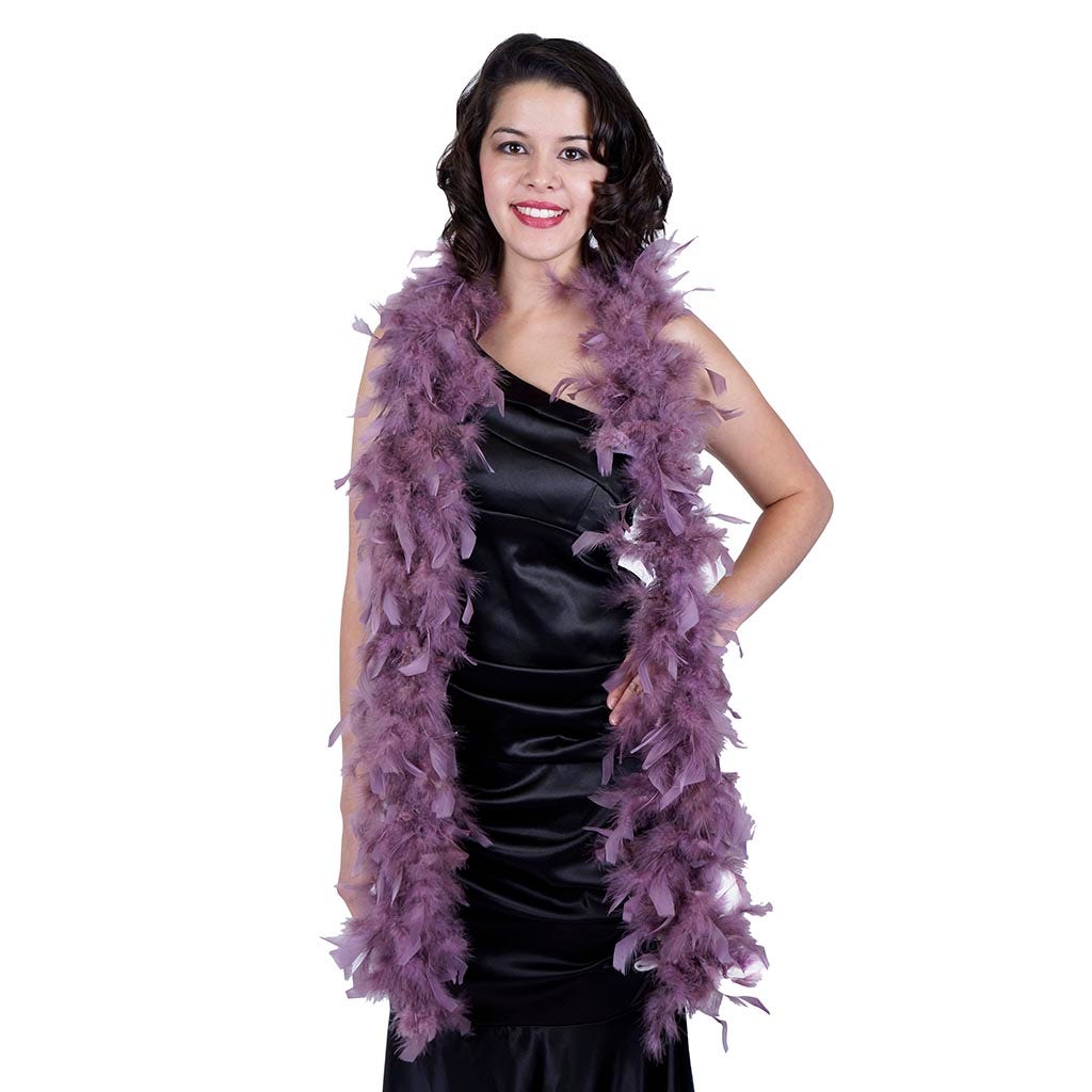 Chandelle Feather Boa - Lightweight - Amethyst