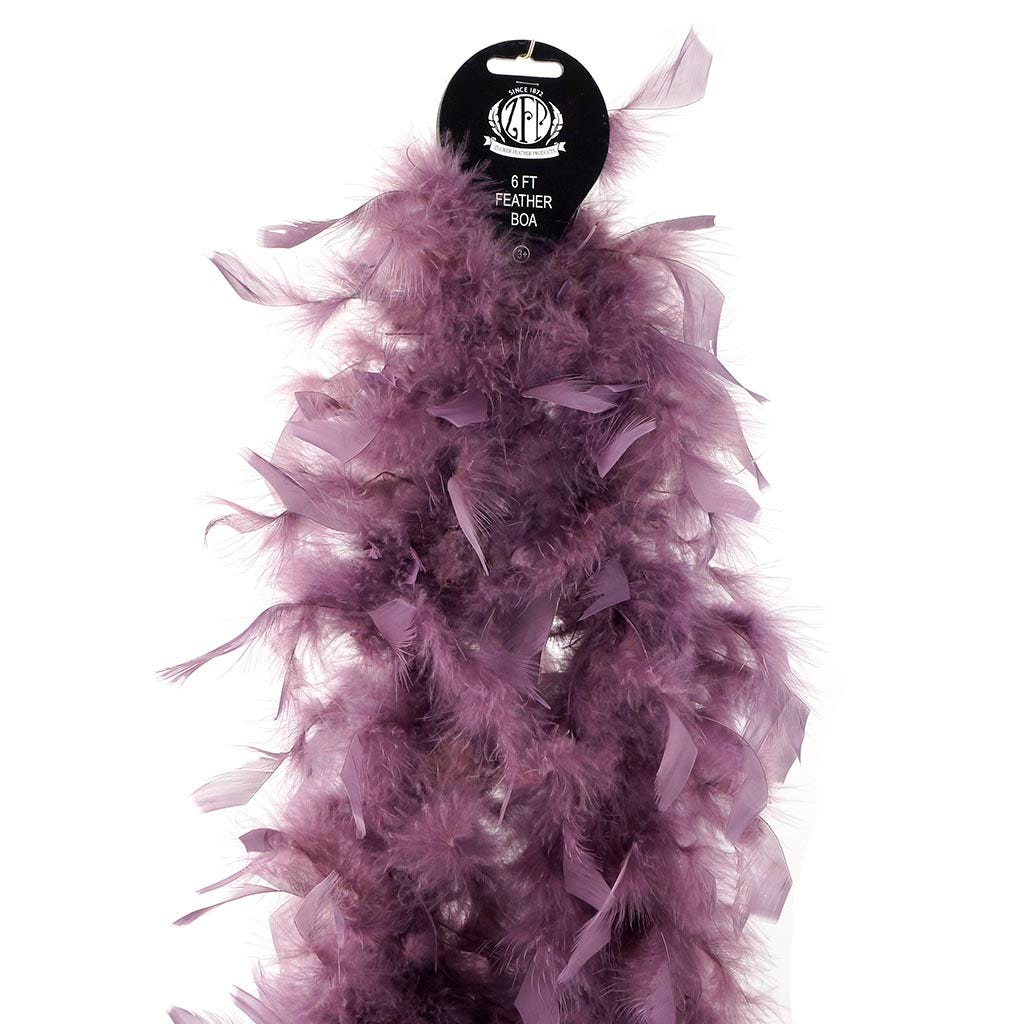 Chandelle Feather Boa - Lightweight - Amethyst