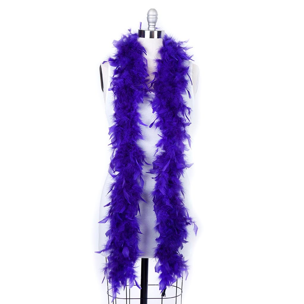 Chandelle Feather Boa - Lightweight - Regal