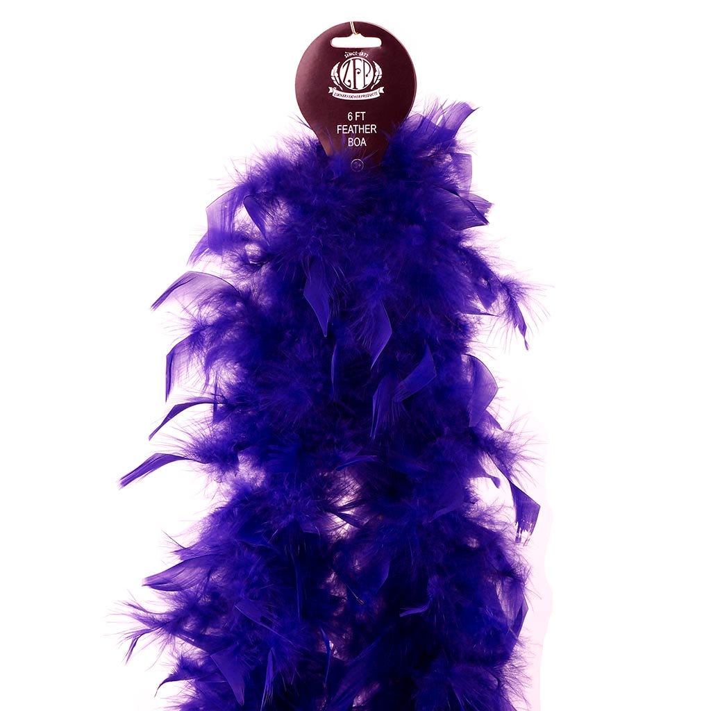 Chandelle Feather Boa - Lightweight - Regal