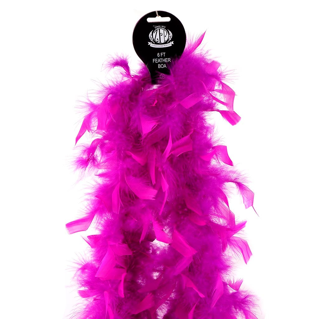 Chandelle Feather Boa - Lightweight - Very Berry