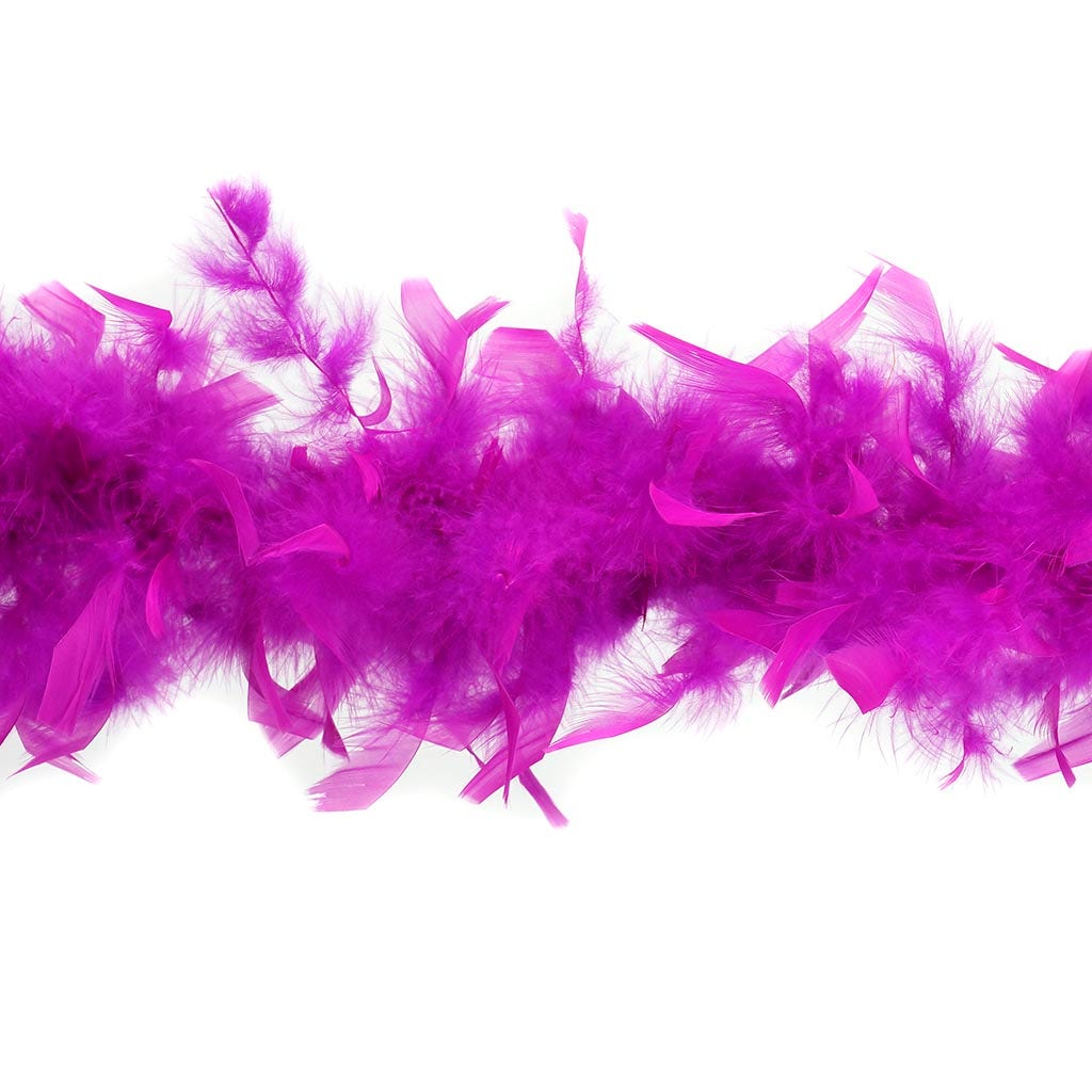 Chandelle Feather Boa - Lightweight - Very Berry