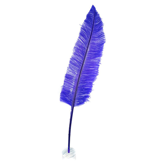 Ostrich Nandu Feathers -13-24 " - 45 PCS Fl Lilac