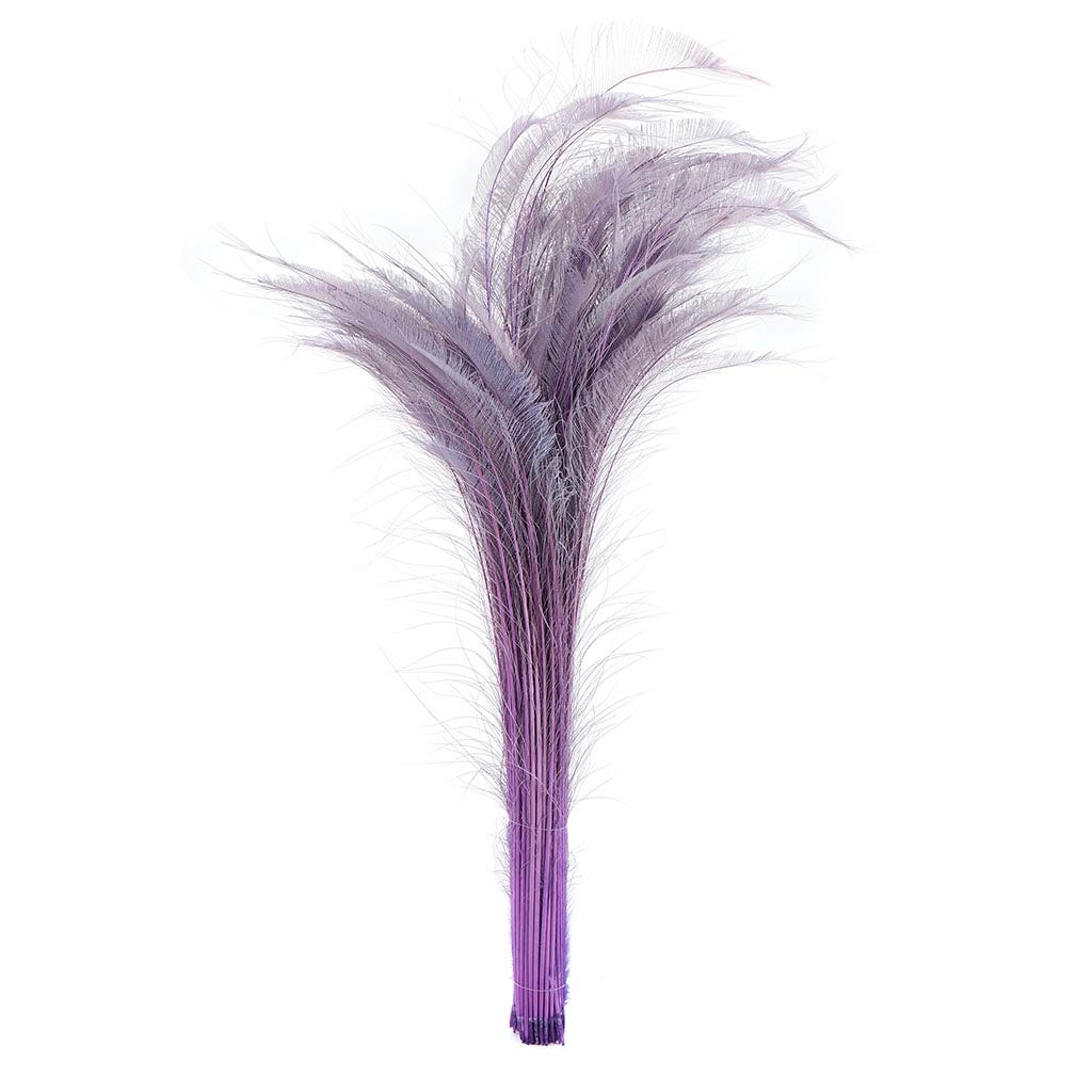 Zucker Feather Products Peacock Swords Bleach Dyed - Brown
