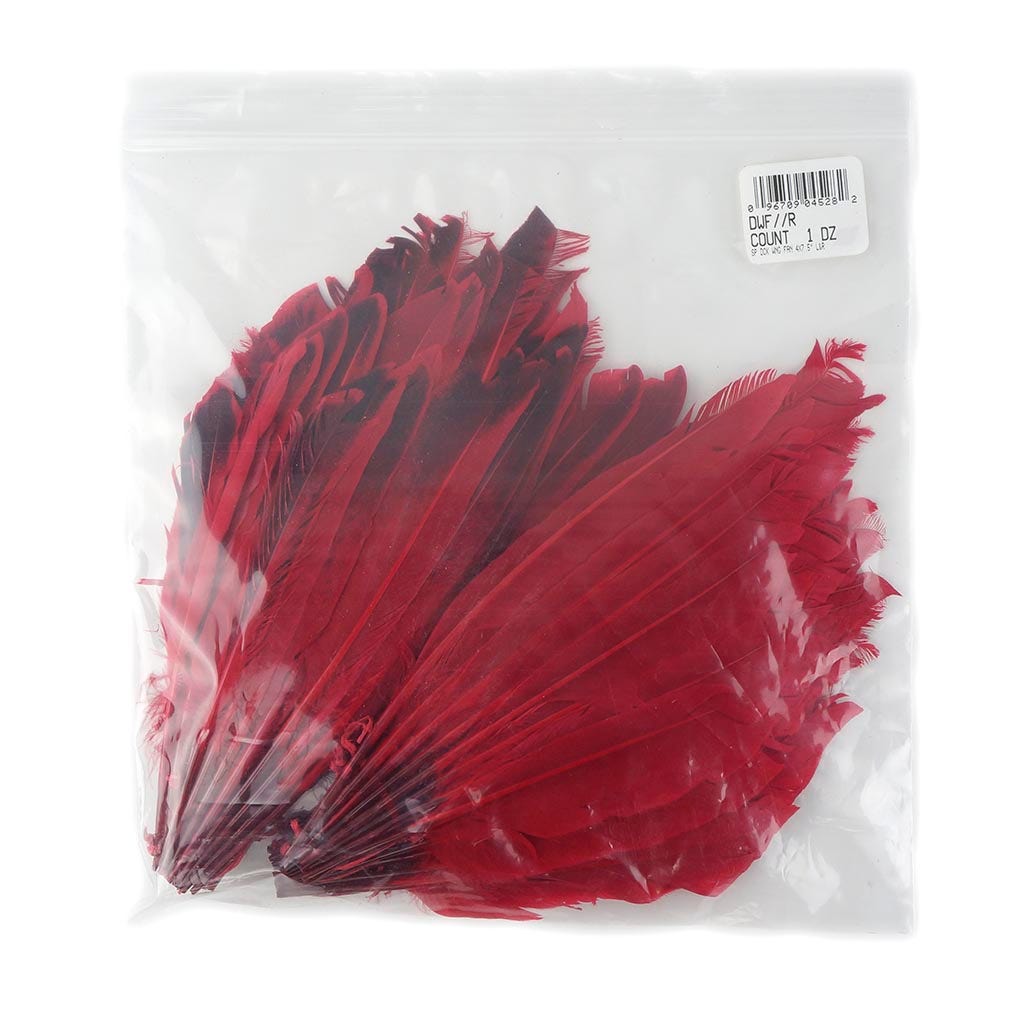 Duck Wing Fan Trim - Red