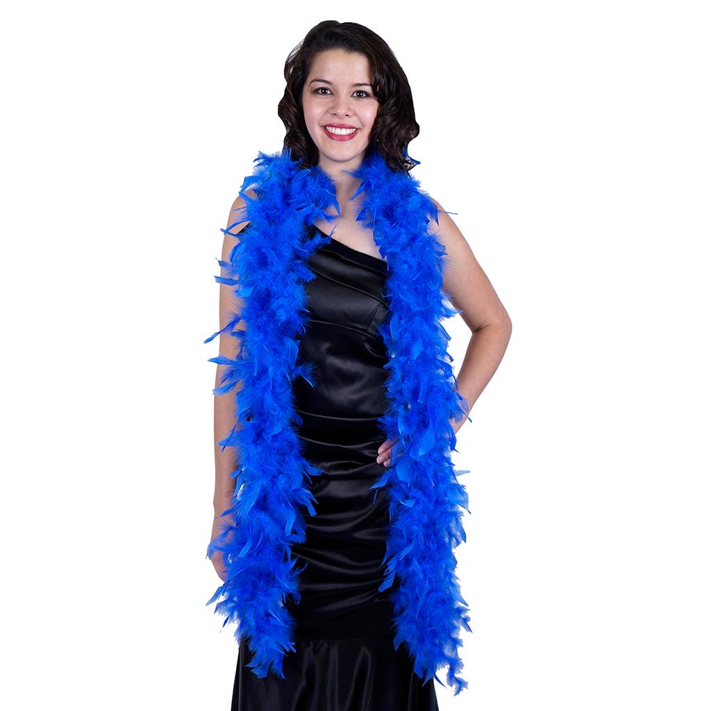 Chandelle Feather Boa - Lightweight - Royal