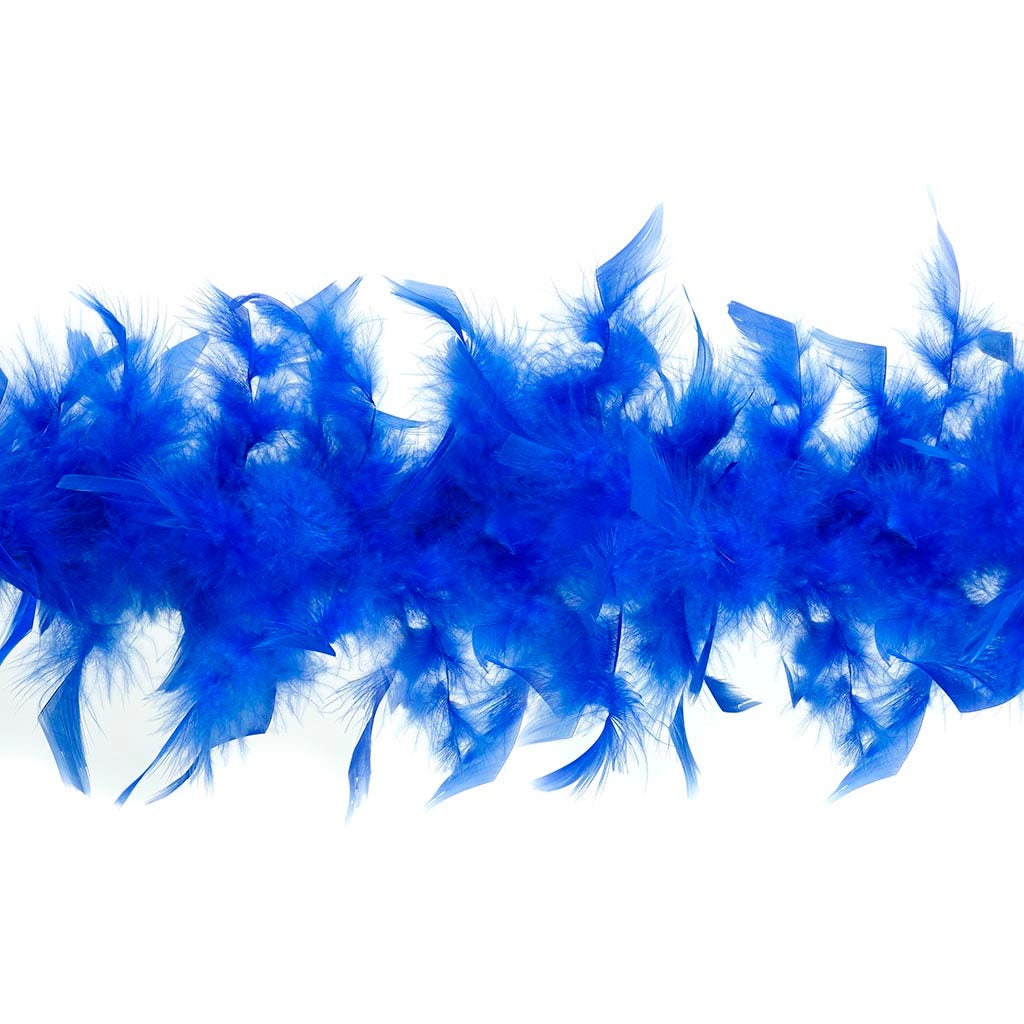 Chandelle Feather Boa - Lightweight - Royal