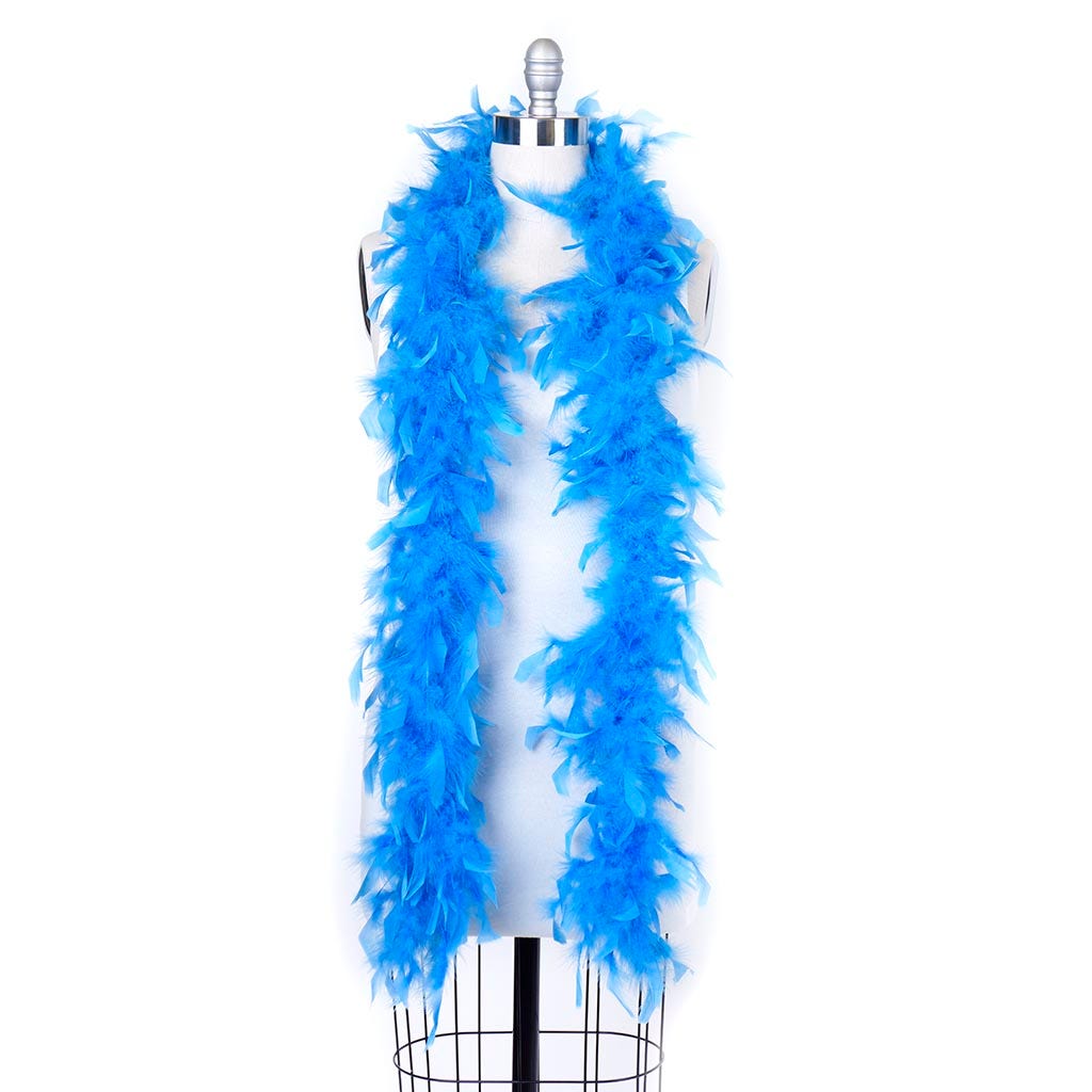 Chandelle Feather Boa - Lightweight- Dark Turquoise