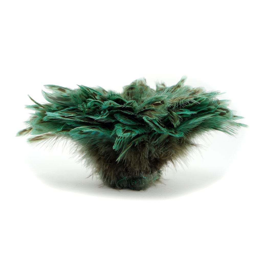 Ringneck Pheasant Plumage 1 YD Light Turquoise