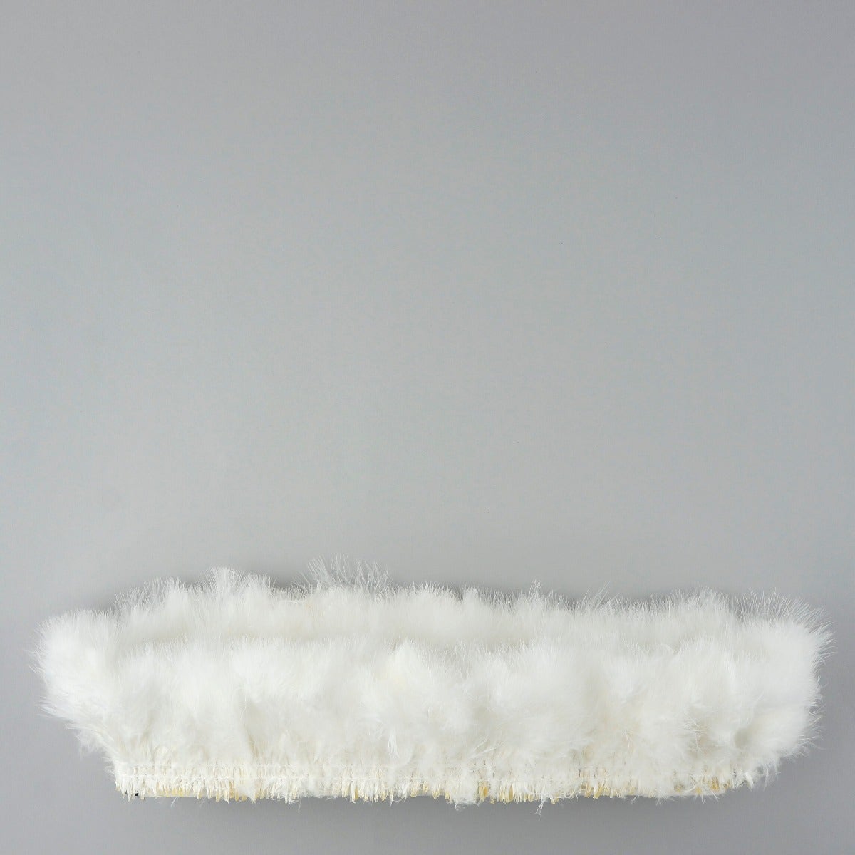 STRUNG TURKEY MARABOU BLOOD QUILL FEATHERS 3-4" - WHITE