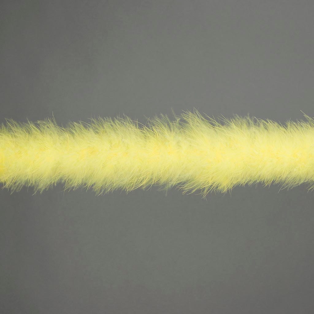 Marabou Feather Boa - Mediumweight - Flourescent Yellow