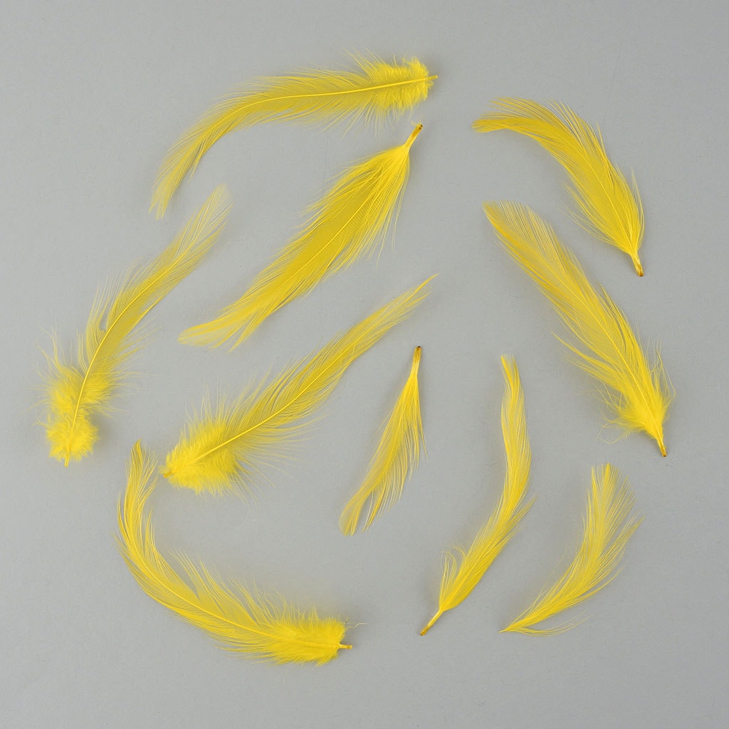 Rooster Hackle-Dyed - Yellow