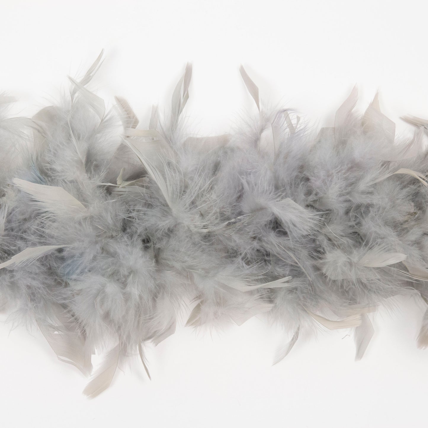 Chandelle Feather Boa - Lightweight - Dark Grey