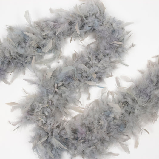 Chandelle Feather Boa - Lightweight - Dark Grey