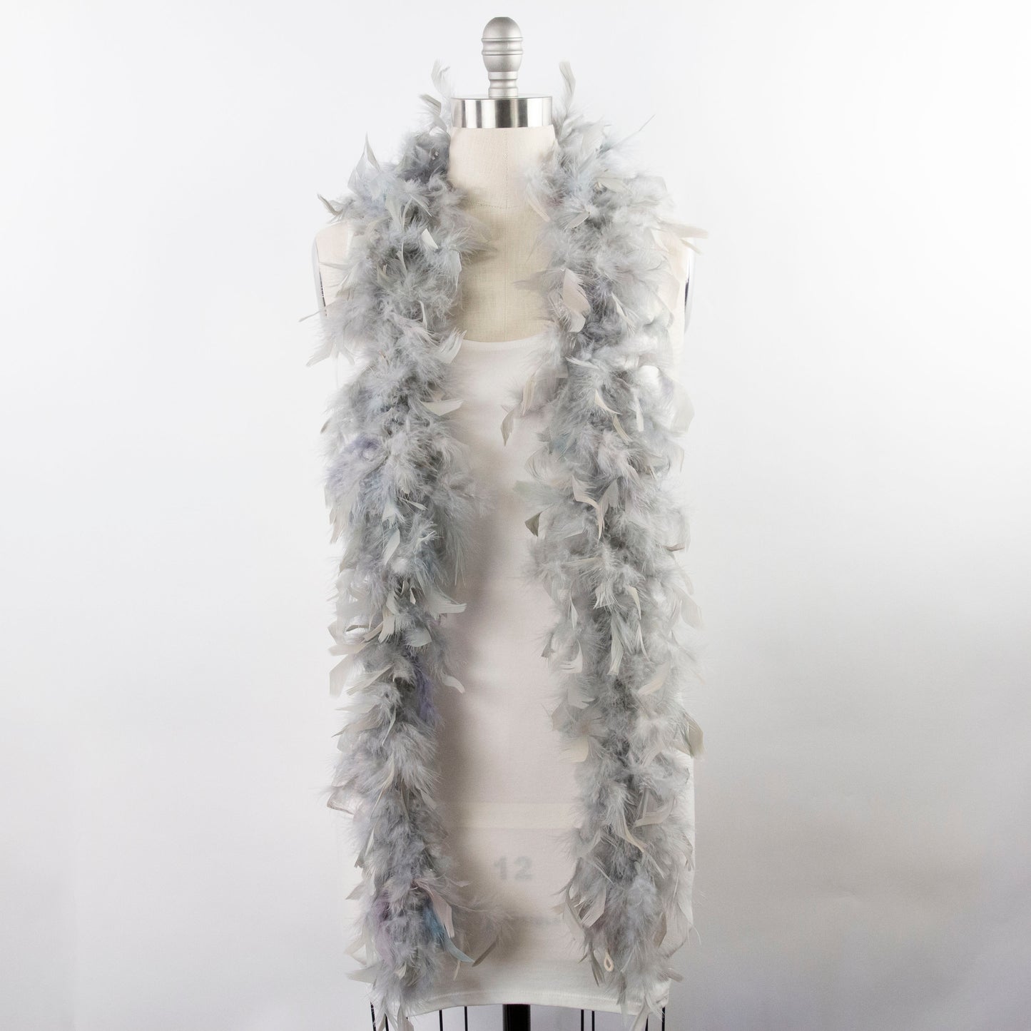 Chandelle Feather Boa - Lightweight - Dark Grey