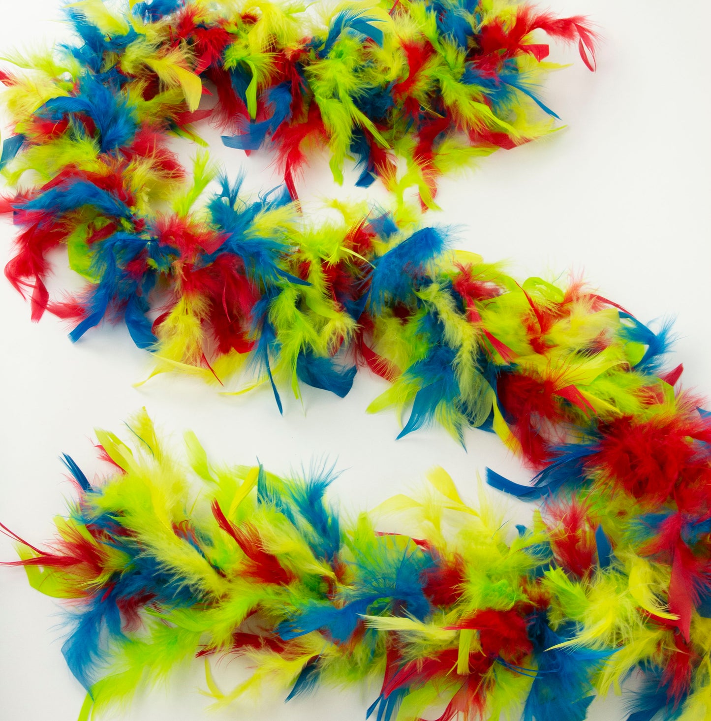 Chandelle Feather Boa - Lightweight - Fiesta Mix