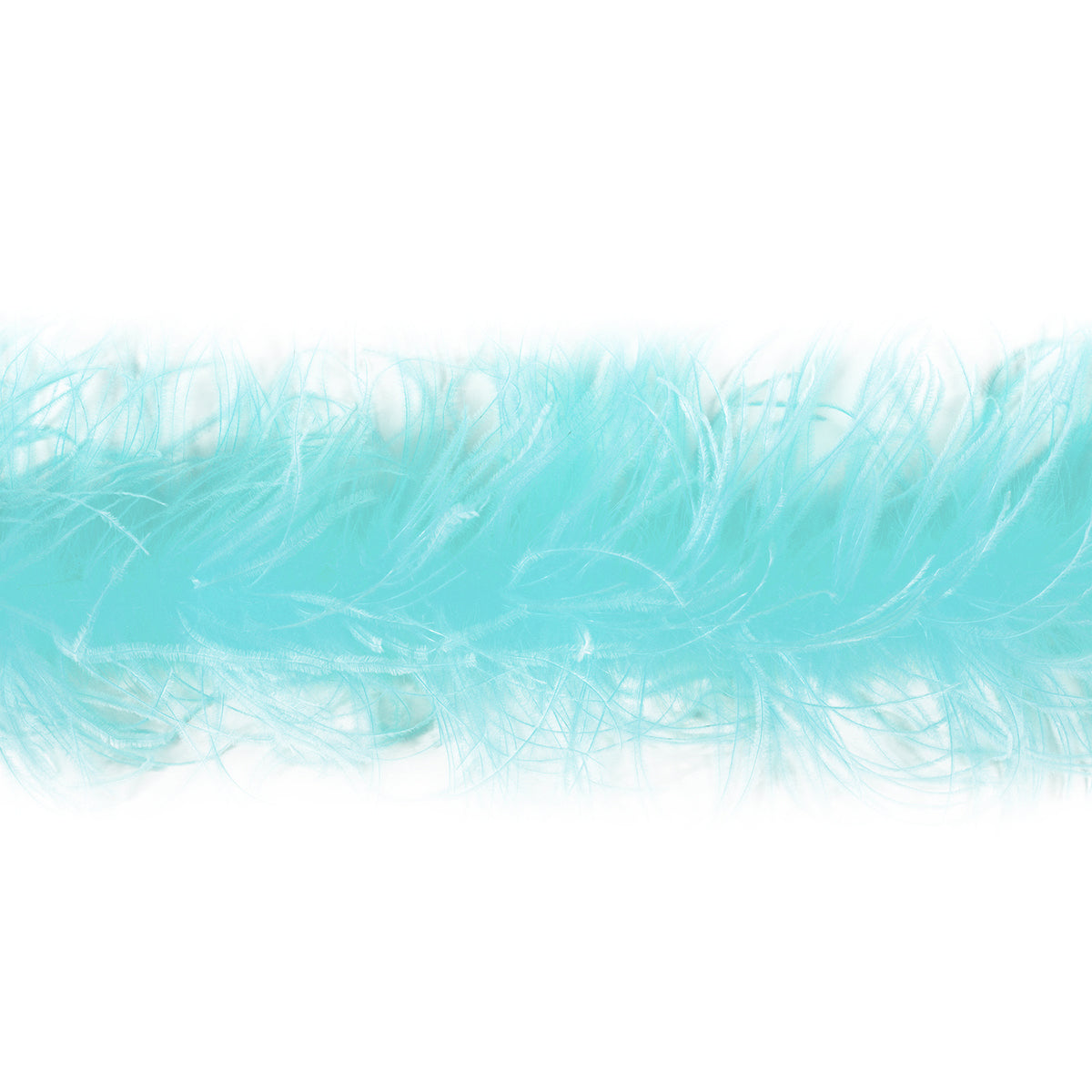 6 Ft. One Ply Ostrich Feather Boas Solid Colors 9" - Mint