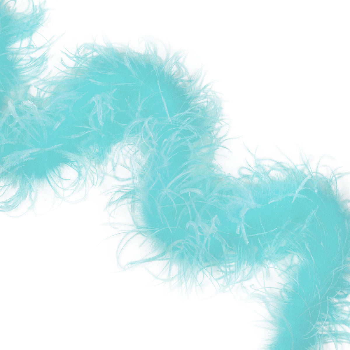 6 Ft. One Ply Ostrich Feather Boas Solid Colors 9" - Mint