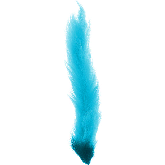 Calf Tails-Assorted Tails 8-10 Inches - Flourescent Blue