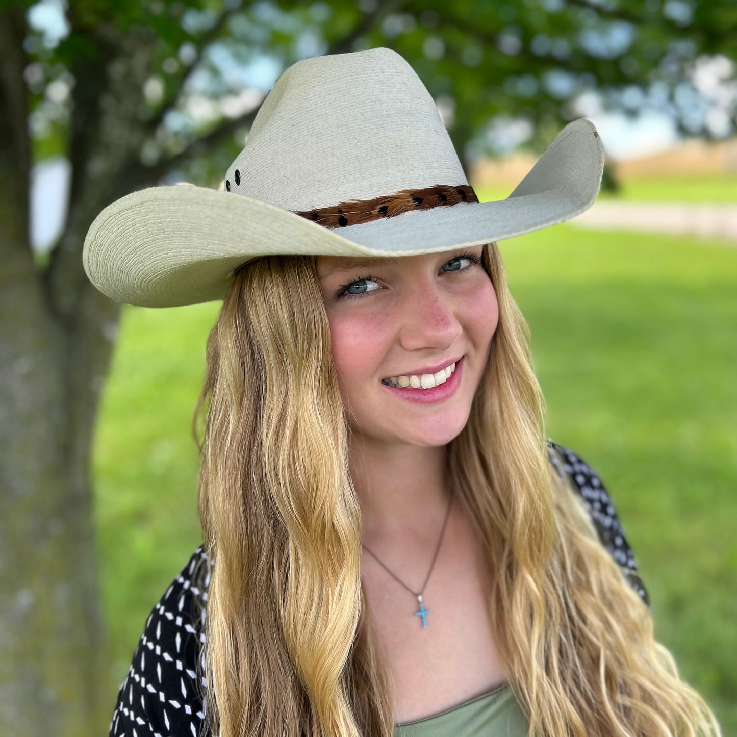 Natural Pheasant Feather Hat Band