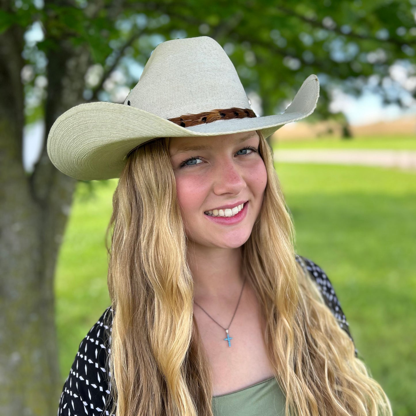 Natural Pheasant Feather Hat Band