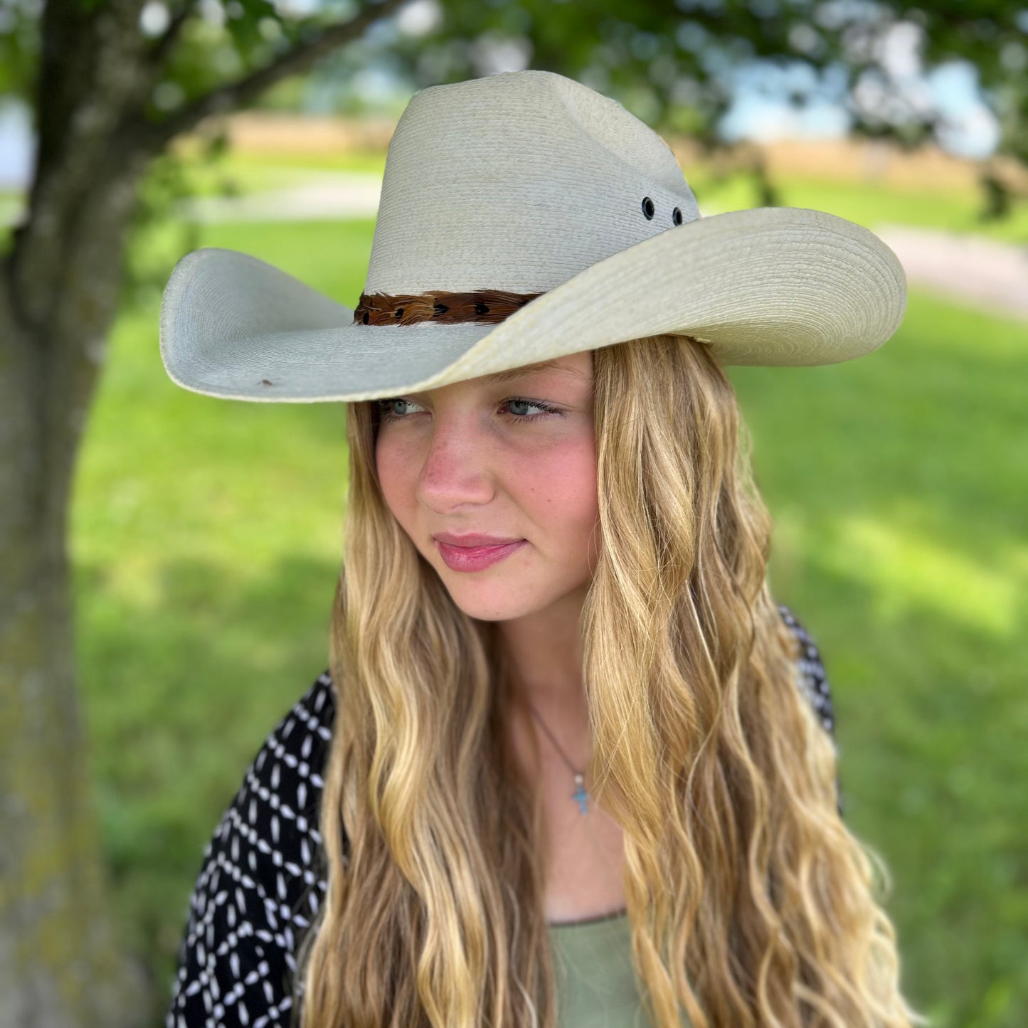 Natural Pheasant Feather Hat Band