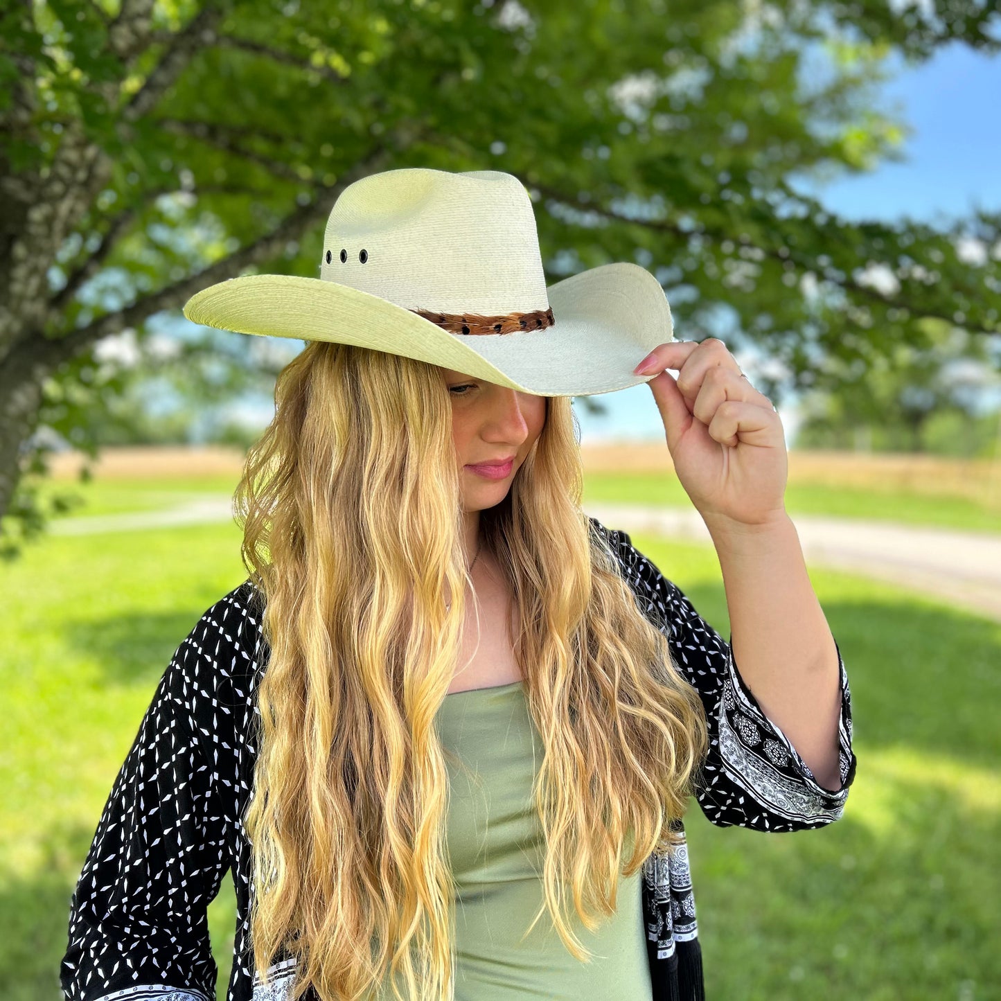 Natural Pheasant Feather Hat Band