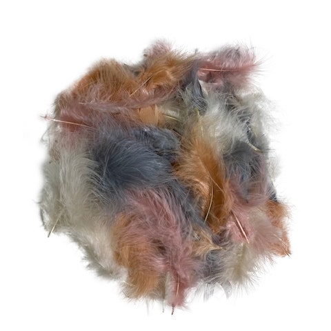 Bulk ZUCKER™ Turkey Marabou Mix Dyed - 3-8" - Bliss