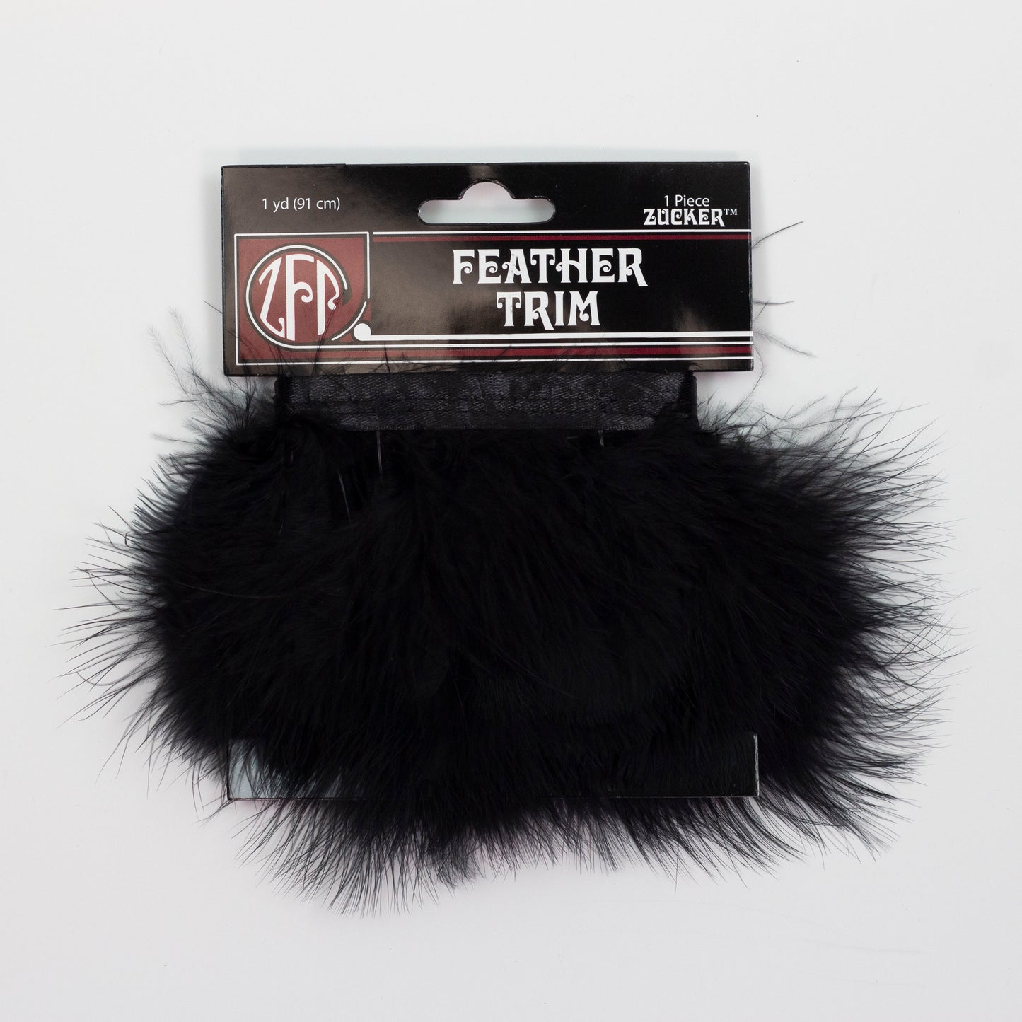 Marabou Feather Fringe 2-3" - 1 yard Regal Purple Bias Craft Tape