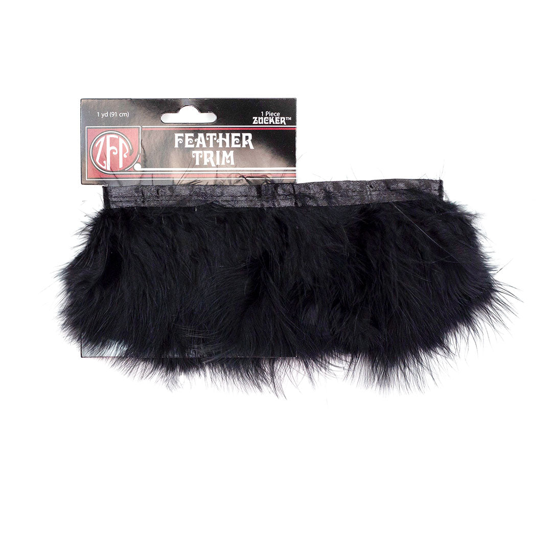Marabou Feather Fringe 2-3" - 1 yard Regal Purple Bias Craft Tape