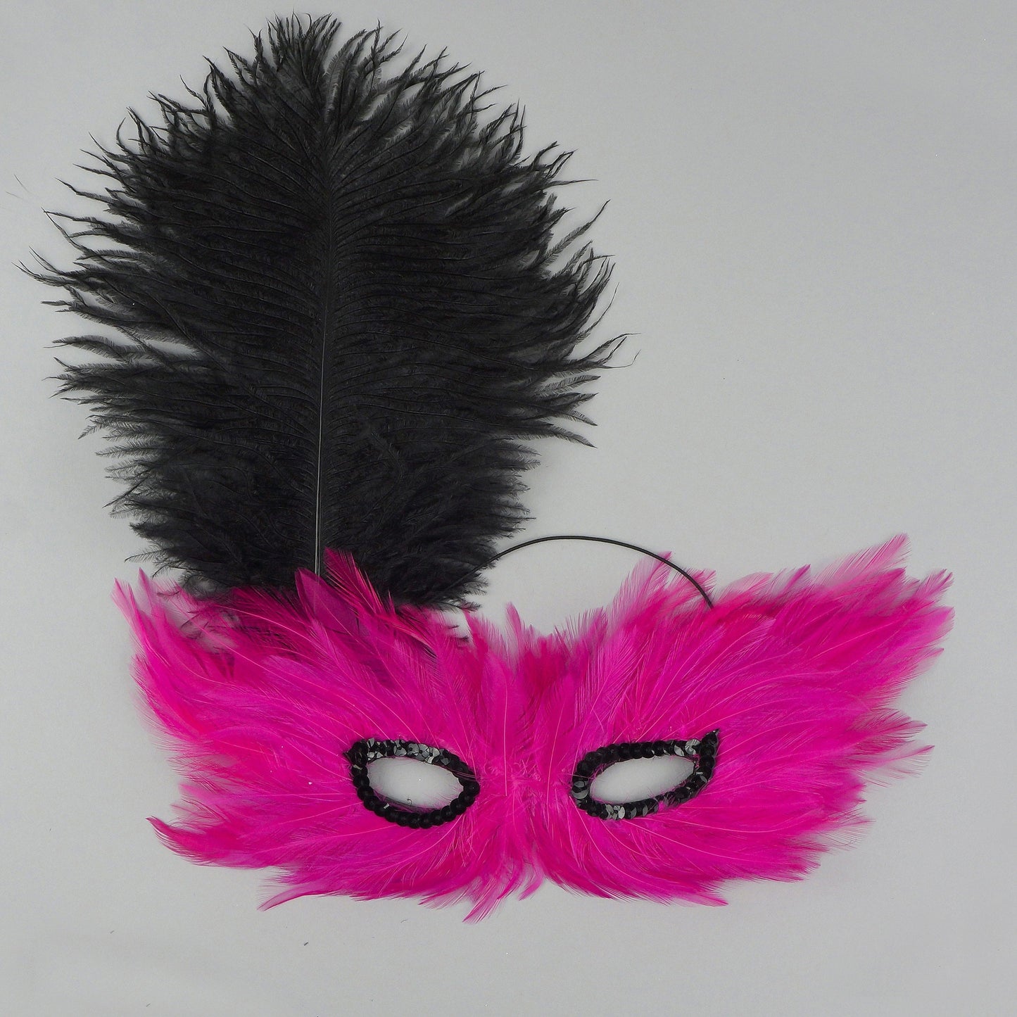 Ostrich Feathers 9-12" Drabs -  Black