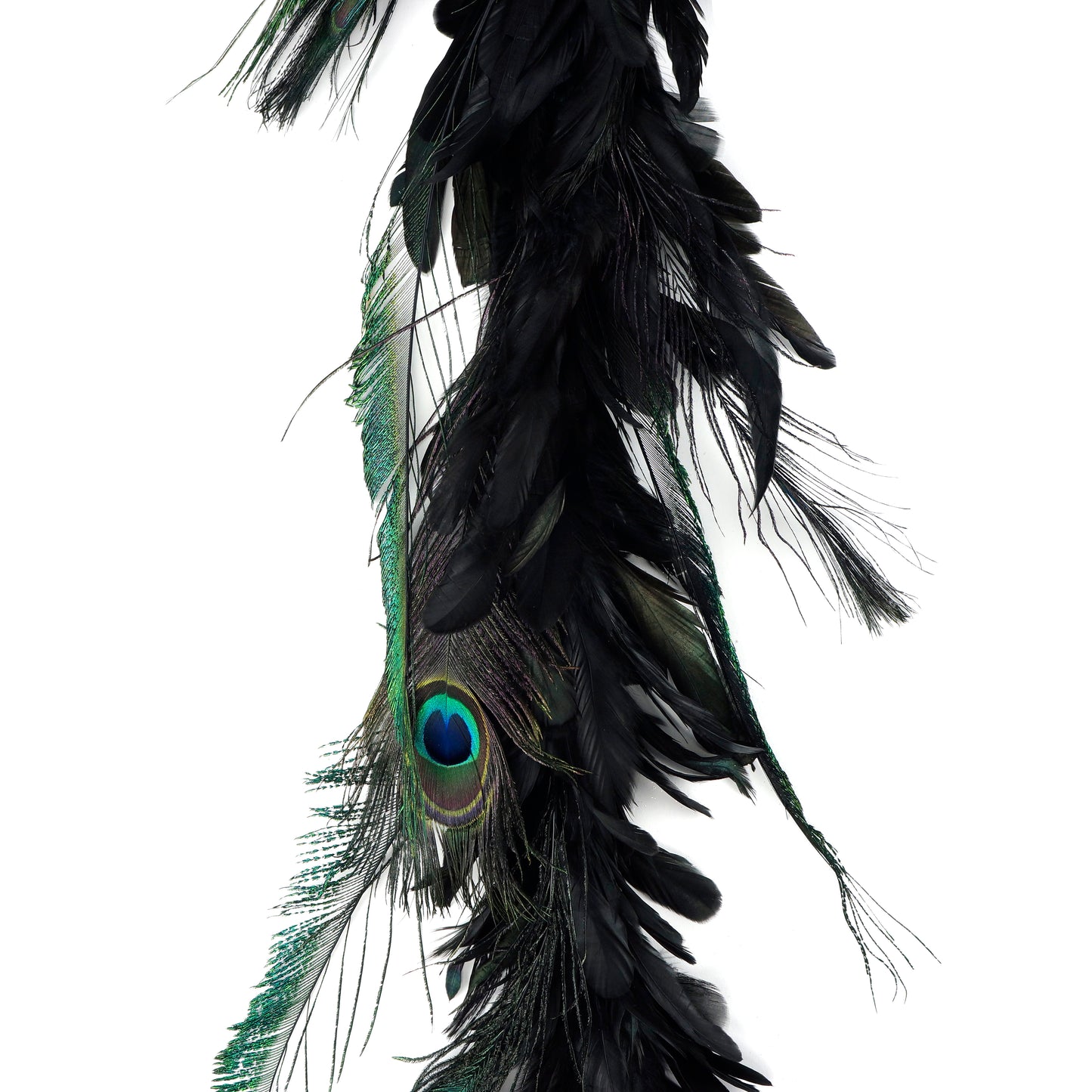 Black Feather Garland