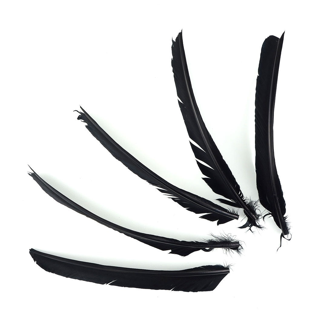 Bulk Turkey Pointers Left Wing 1/4 LB - Black