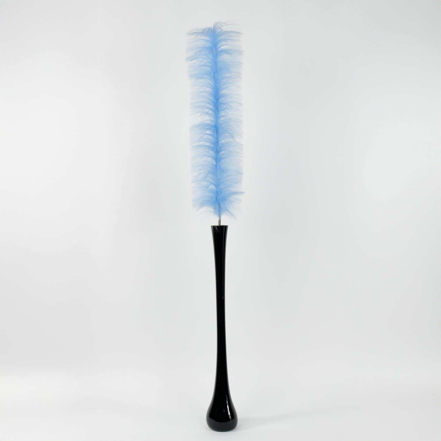 1 Piece Faux Ostrich Stem 40-42" - Blue Atoll